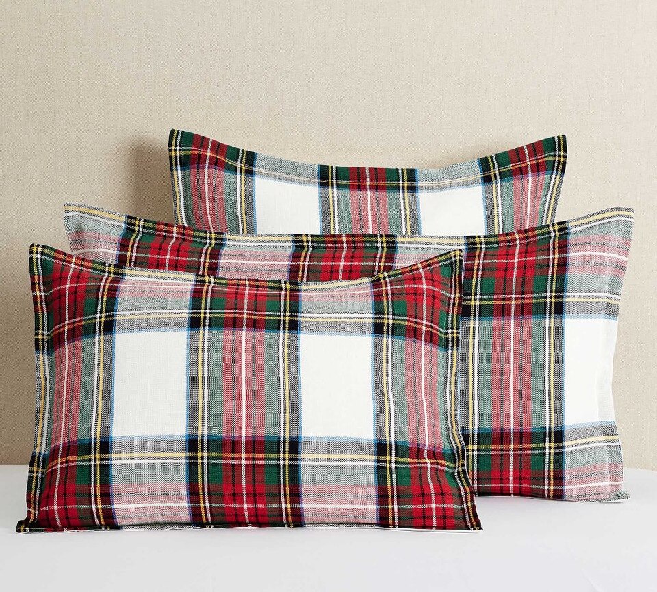Stewart Plaid Shams